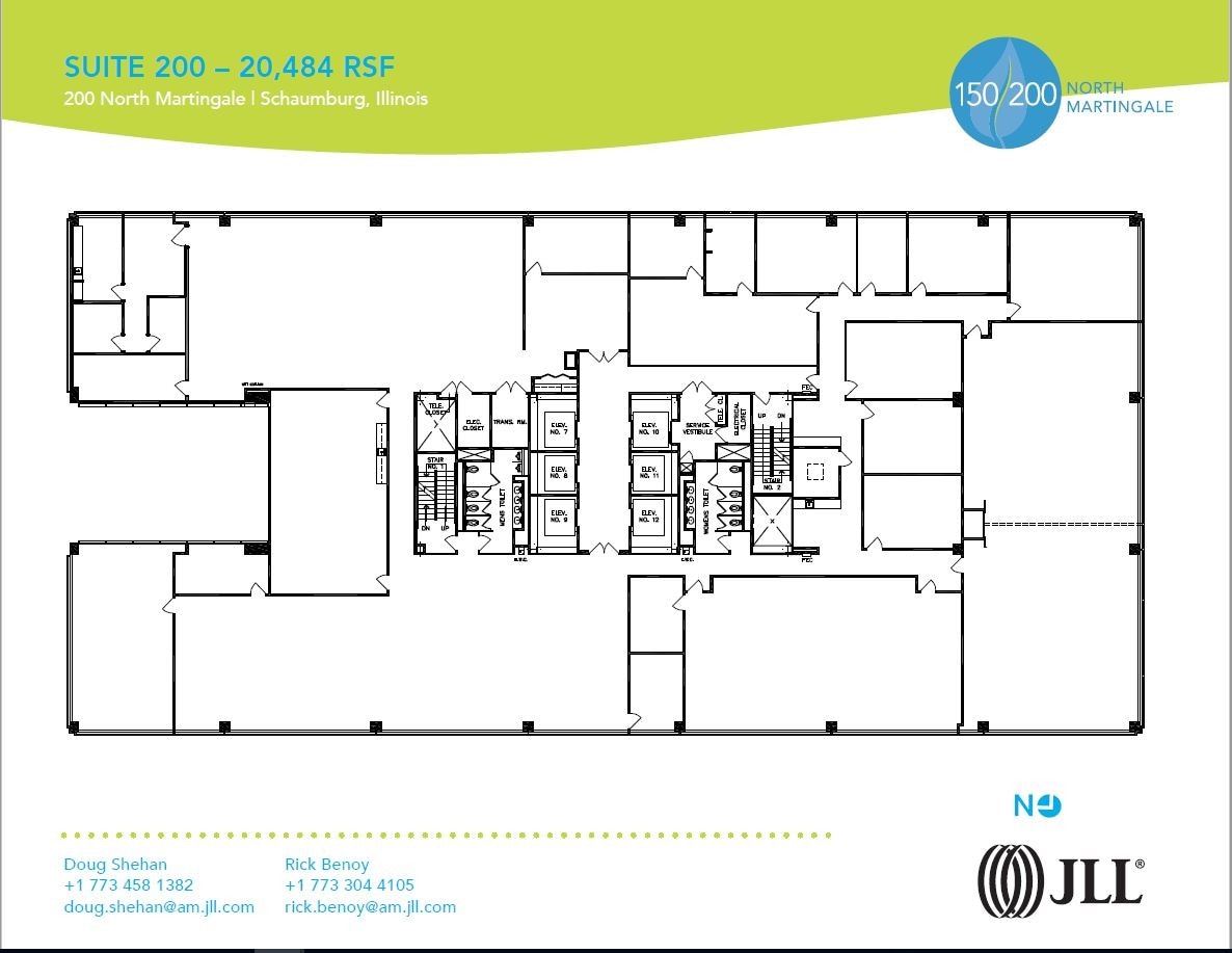 150 N Martingale Rd, Schaumburg, IL to rent Floor Plan- Image 1 of 1