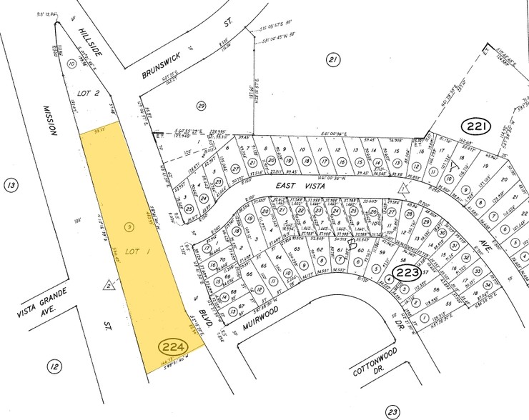 6543 Misson Blvd, Daly City, CA for rent - Plat Map - Image 2 of 6