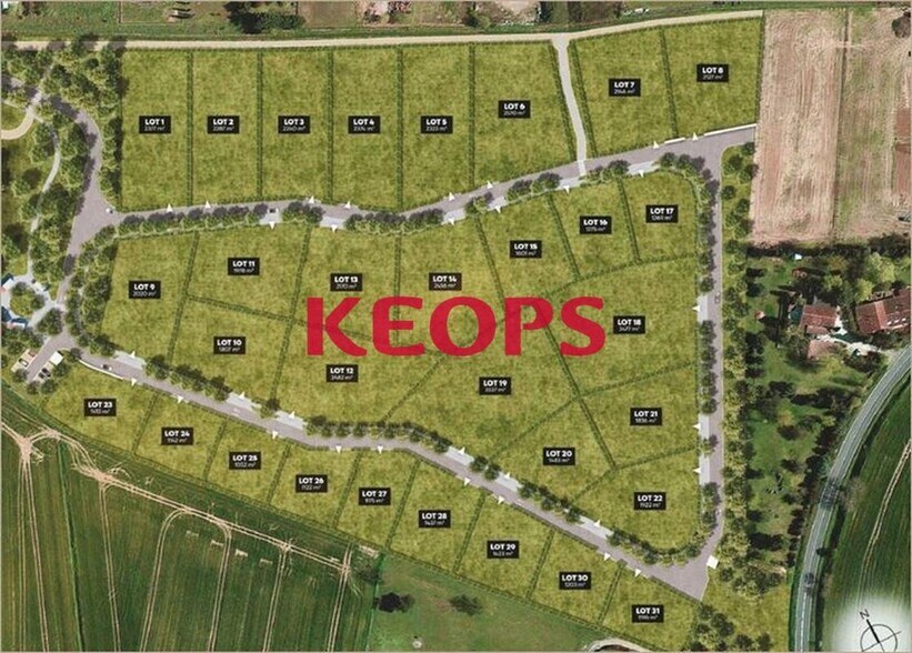 Matis Dremil, LAFAGE for sale - Site Plan - Image 3 of 3