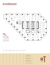 500 N Akard St, Dallas, TX to rent Floor Plan- Image 1 of 2
