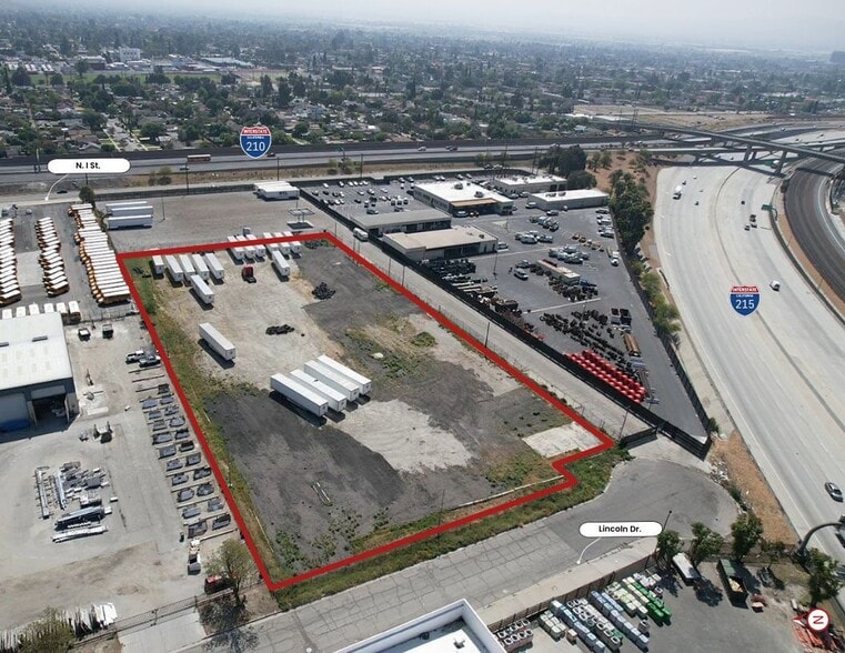 N I St, San Bernardino, CA to rent - Aerial - Image 2 of 4