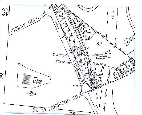 2444 Highway 34, Manasquan, NJ for rent - Plat Map - Image 2 of 2