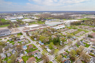 506 North St, Plymouth, IN - aerial  map view