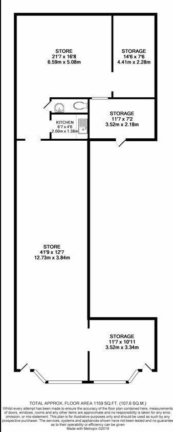 Outram St, Sutton In Ashfield for sale Floor Plan- Image 1 of 1