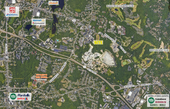 1325 Washington St, Weymouth, MA - aerial  map view