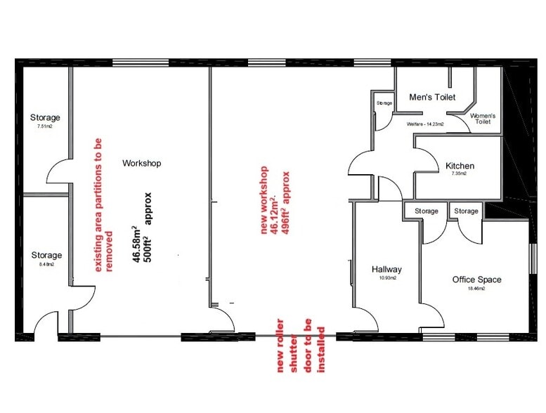Main Rd, Chelmsford to rent - Typical Floor Plan - Image 3 of 5