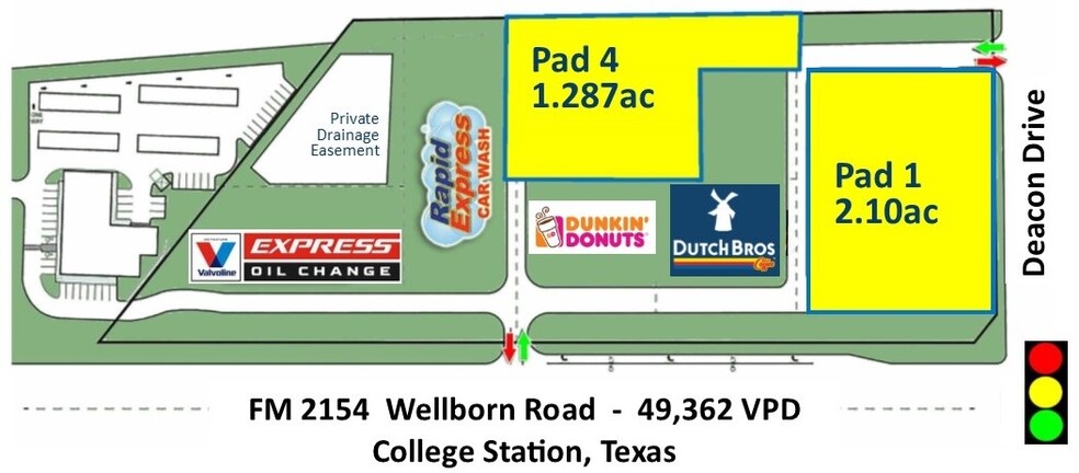 12069 Farm to Market 2154 Rd, College Station, TX for rent - Site Plan - Image 2 of 2