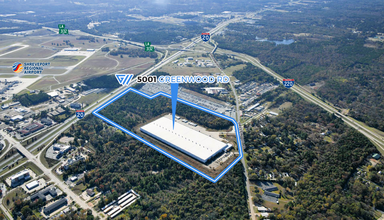 5001 Greenwood Rd, Shreveport, LA - AERIAL  map view - Image1