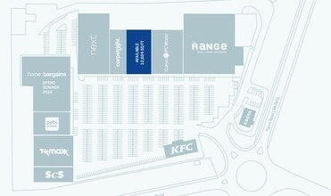 1-5 Yarm Rd, Darlington to rent Site Plan- Image 2 of 2