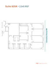 1100 Connecticut Ave NW, Washington, DC to rent Floor Plan- Image 1 of 1