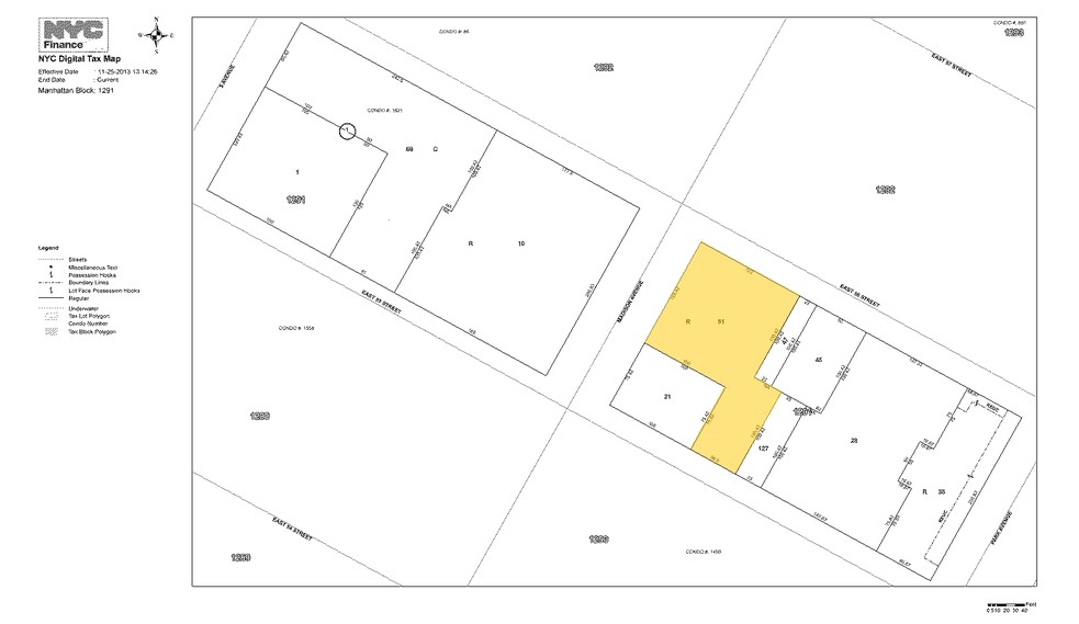 555 Madison Ave, New York, NY for rent - Plat Map - Image 2 of 11