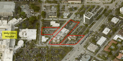 4801 N Federal Hwy, Fort Lauderdale, FL - AERIAL  map view