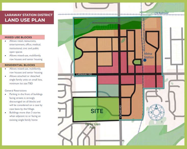 22522 S Cedar rd, New Lenox, IL for sale - Site Plan - Image 2 of 2