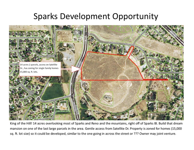 0 Satellite Dr, Sparks, NV for sale - Other - Image 1 of 1