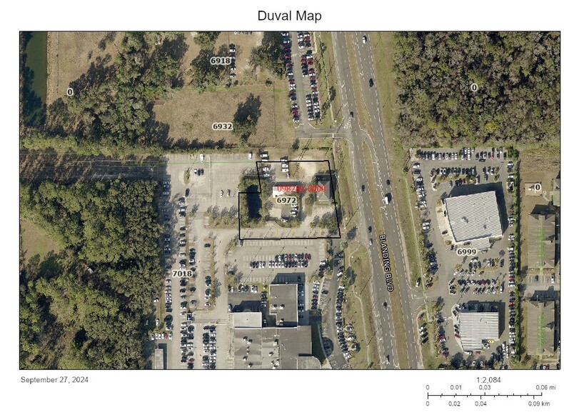 6972 Blanding Blvd, Jacksonville, FL for sale - Aerial - Image 3 of 7