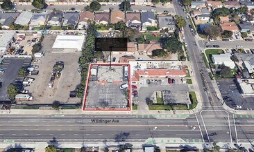 2513 W Edinger Ave, Santa Ana, CA - aerial  map view