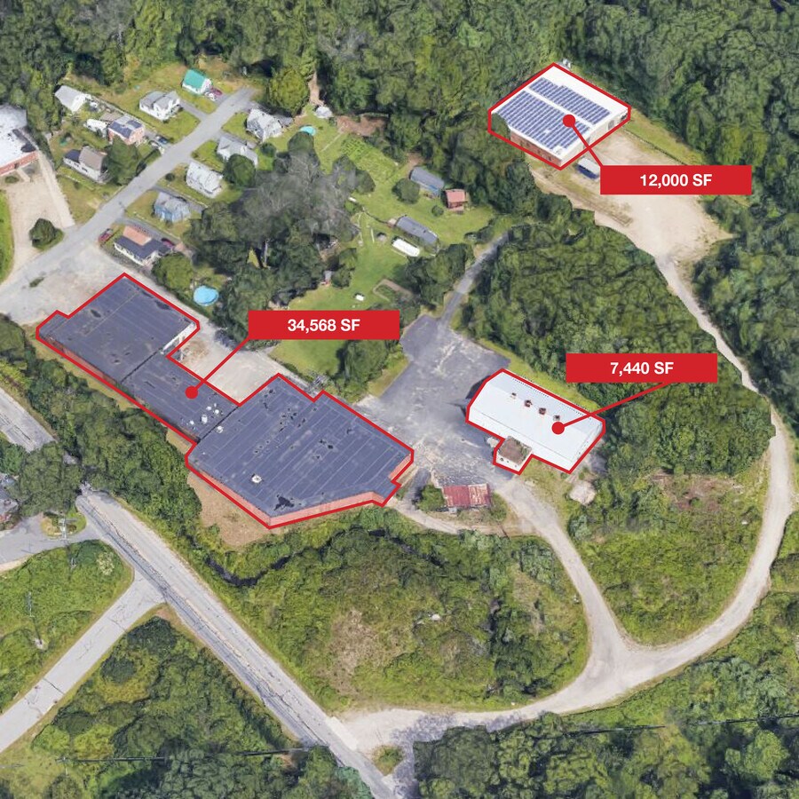 Industrial Buildings on 19+ Acres Millbury, MA for Sale