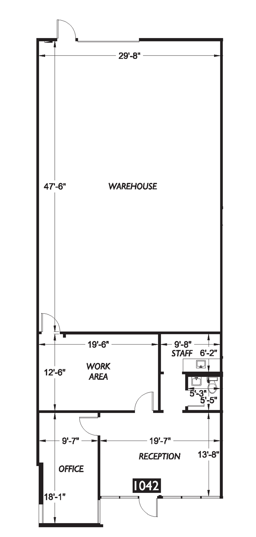 679-699 Strander Blvd, Tukwila, WA to rent Floor Plan- Image 1 of 1