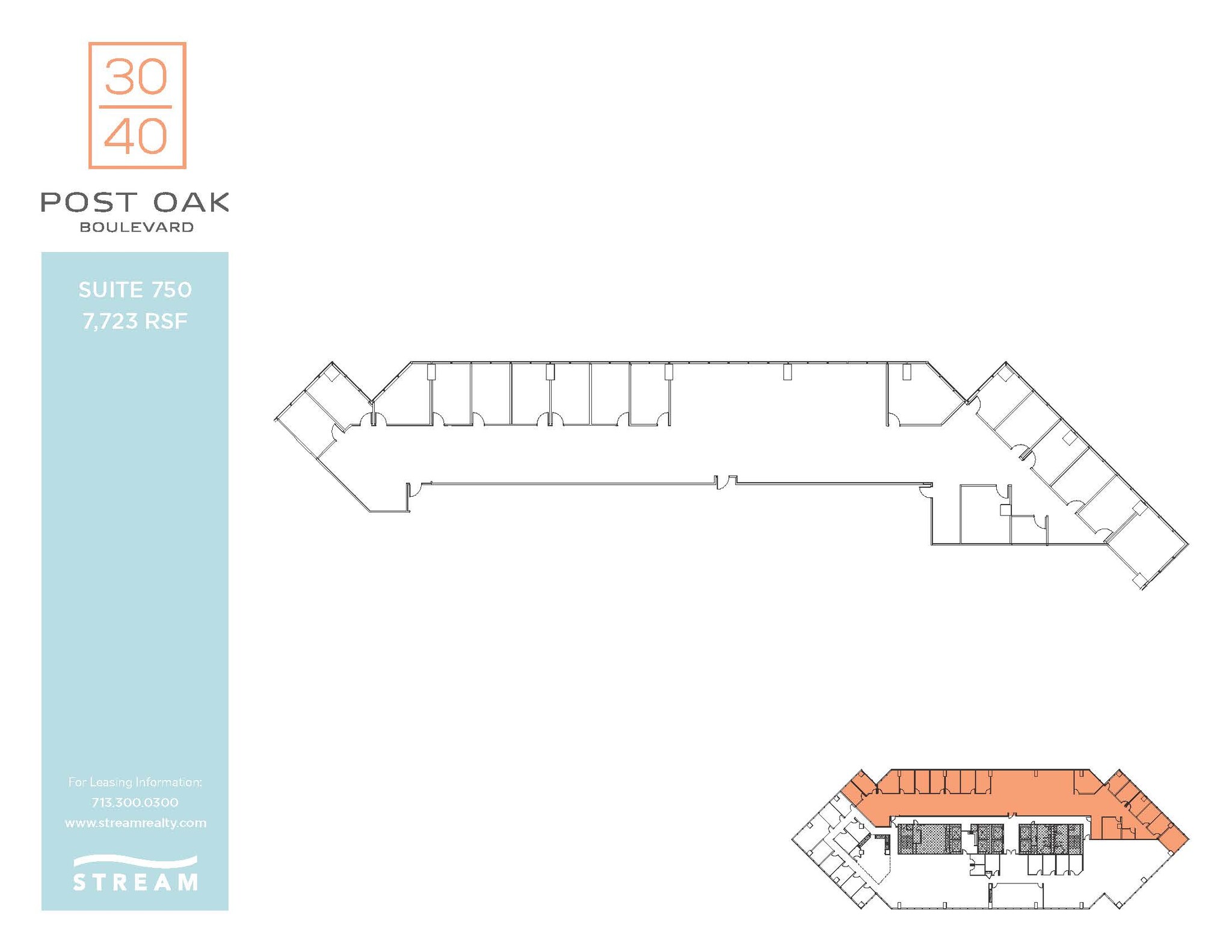 3040 Post Oak Blvd, Houston, TX for sale Floor Plan- Image 1 of 1