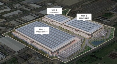 Weldon Rd, Corby, NTH - Aerial  map view