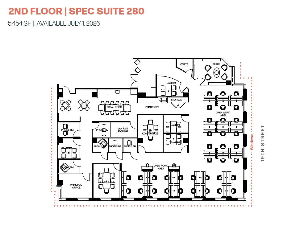1850 M St NW, Washington, DC to rent Floor Plan- Image 1 of 1