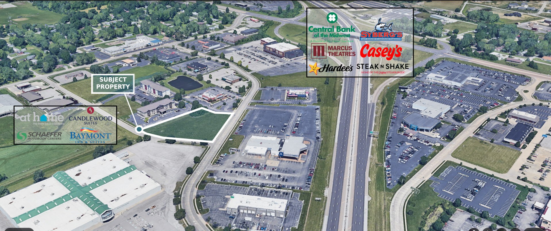 1316 Park Plaza Dr., O'Fallon, IL for sale Aerial- Image 1 of 3