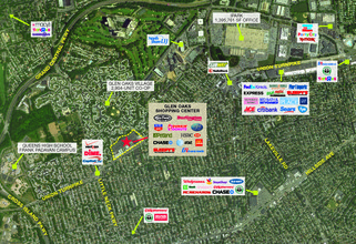 25501-25927 Union Tpke, Glen Oaks, NY - aerial  map view