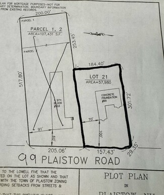 More details for 99 Plaistow Rd, Plaistow, NH - Land for Sale