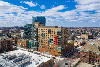 1001 W Chicago Ave, Chicago, IL - aerial  map view