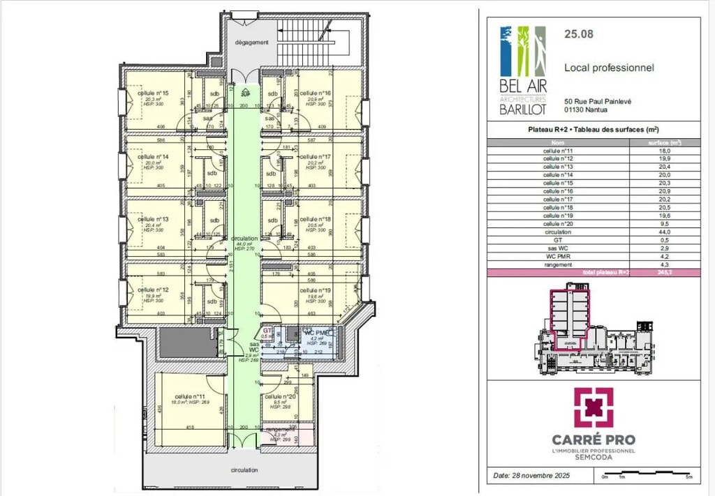 Location Bureaux 238 m² - Photo 1