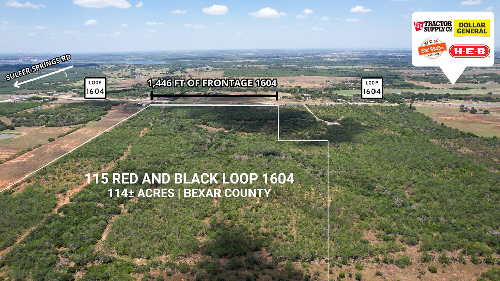 TX 1604 S Loop, Adkins, TX for sale - Primary Photo - Image 1 of 12