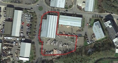 Unit J1 Dencora Way, Ashford, KEN - Aerial  map view