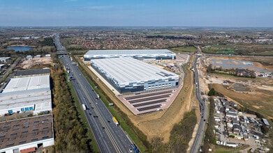 Panattoni Park Milton Keynes, Newport Pagnell, BKM - AERIAL  map view