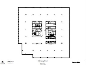 200 Vesey St, New York, NY for rent Floor Plan- Image 1 of 1