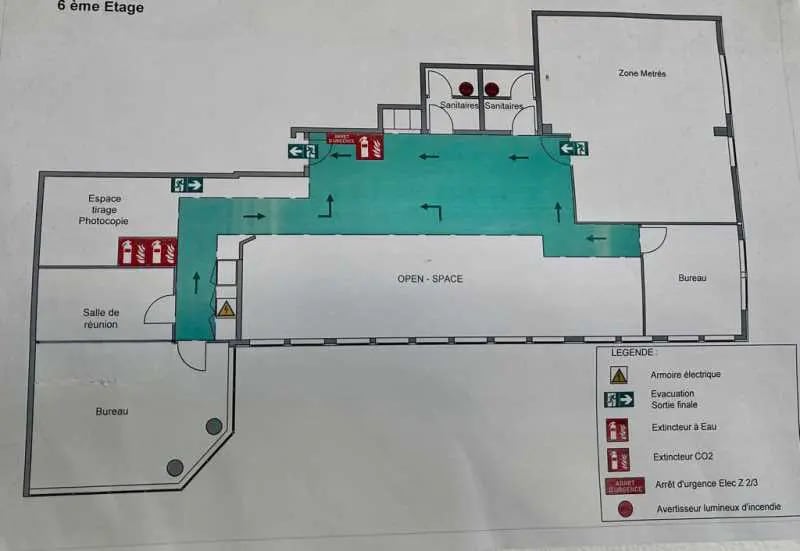 Office in Charenton-le-Pont to rent - Floor Plan - Image 3 of 3