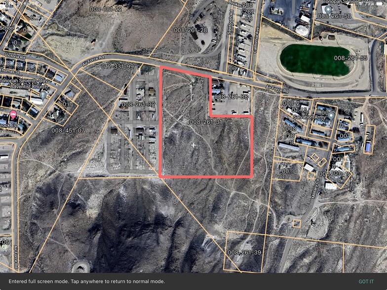 560 Air Force rd, Tonopah, NV for sale - Primary Photo - Image 1 of 1