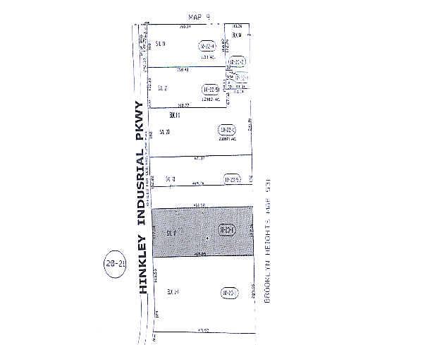 4565 Hinckley Ind Pky, Cleveland, OH for sale - Plat Map - Image 3 of 3