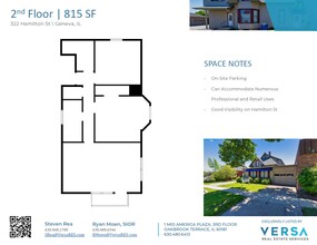 322 Hamilton St, Geneva, IL for rent Floor Plan- Image 1 of 1