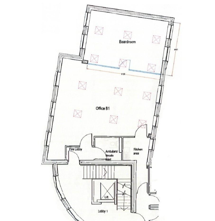 1-2 Swan Rd, Lichfield to rent Floor Plan- Image 1 of 3