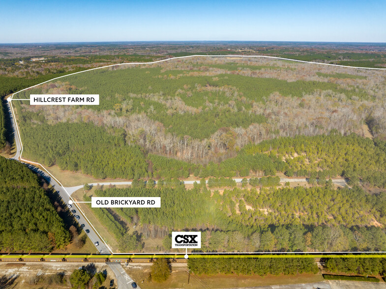 Old Brickyard Road, Greenwood, SC for sale - Aerial - Image 1 of 3