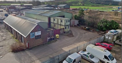 Fauld, Tutbury, STS - aerial  map view