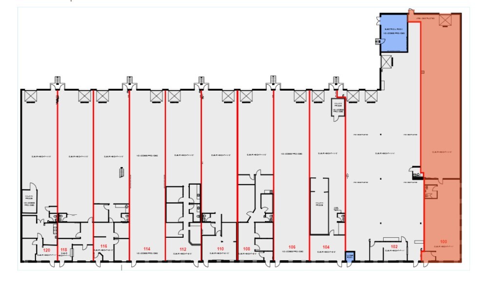 2700 Lancaster Rd, Ottawa, ON K1B 4W8 - Unit 100 -  - Floor Plan - Image 1 of 1