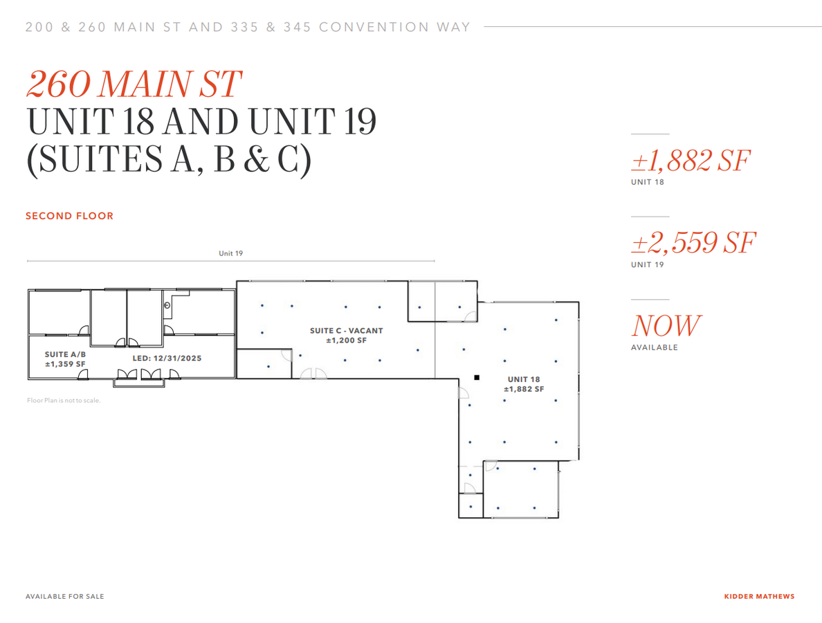 260 Main St, Redwood City, CA 94063 - Unit 18 -  - Floor Plan - Image 1 of 1