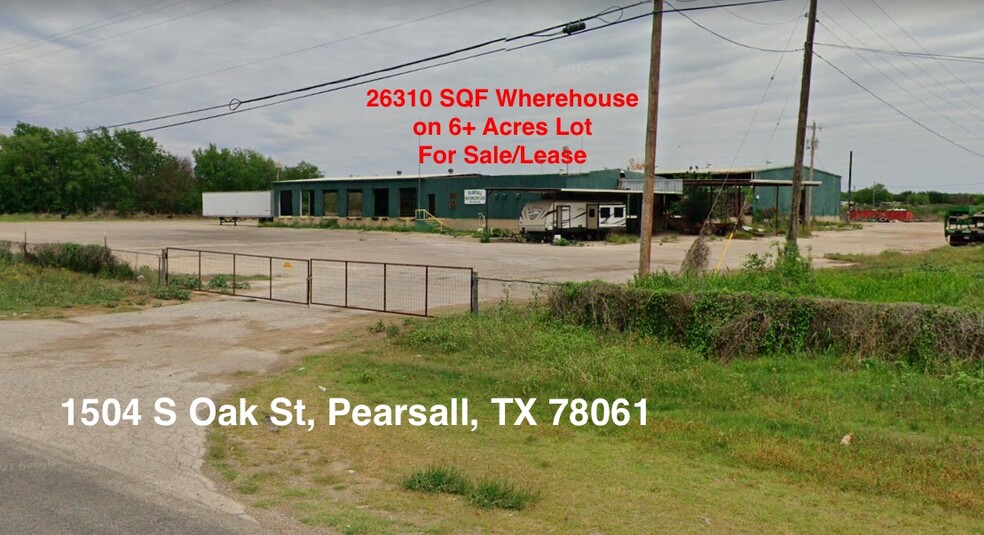 1504 S Oak, Pearsall, TX for sale - Primary Photo - Image 1 of 1