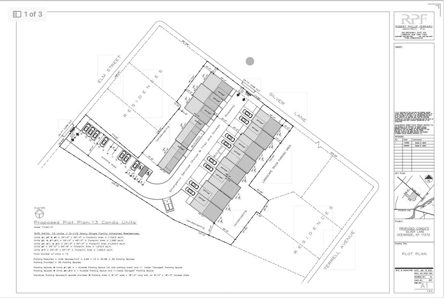 385 Silver Ln, Oceanside, NY for sale - Site Plan - Image 3 of 6