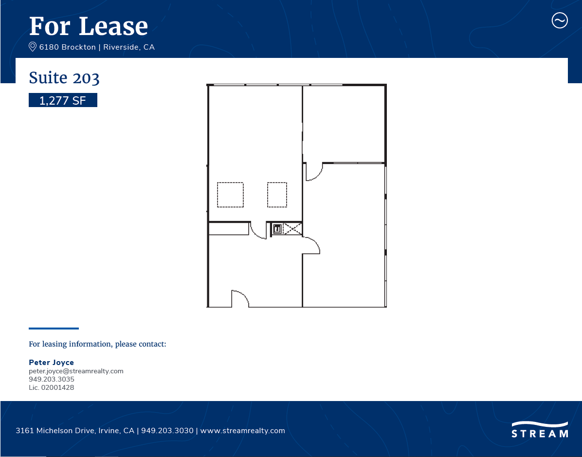 6180 Brockton Ave, Riverside, CA for rent Floor Plan- Image 1 of 1