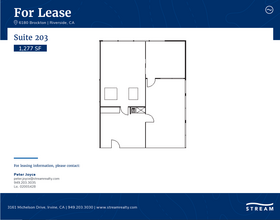 6180 Brockton Ave, Riverside, CA for rent Floor Plan- Image 1 of 1