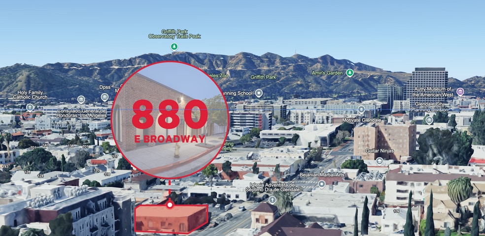 880 E Broadway, Glendale, CA for sale - Building Photo - Image 1 of 1