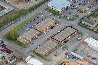 Richmond St, Accrington, LAN - AERIAL  map view