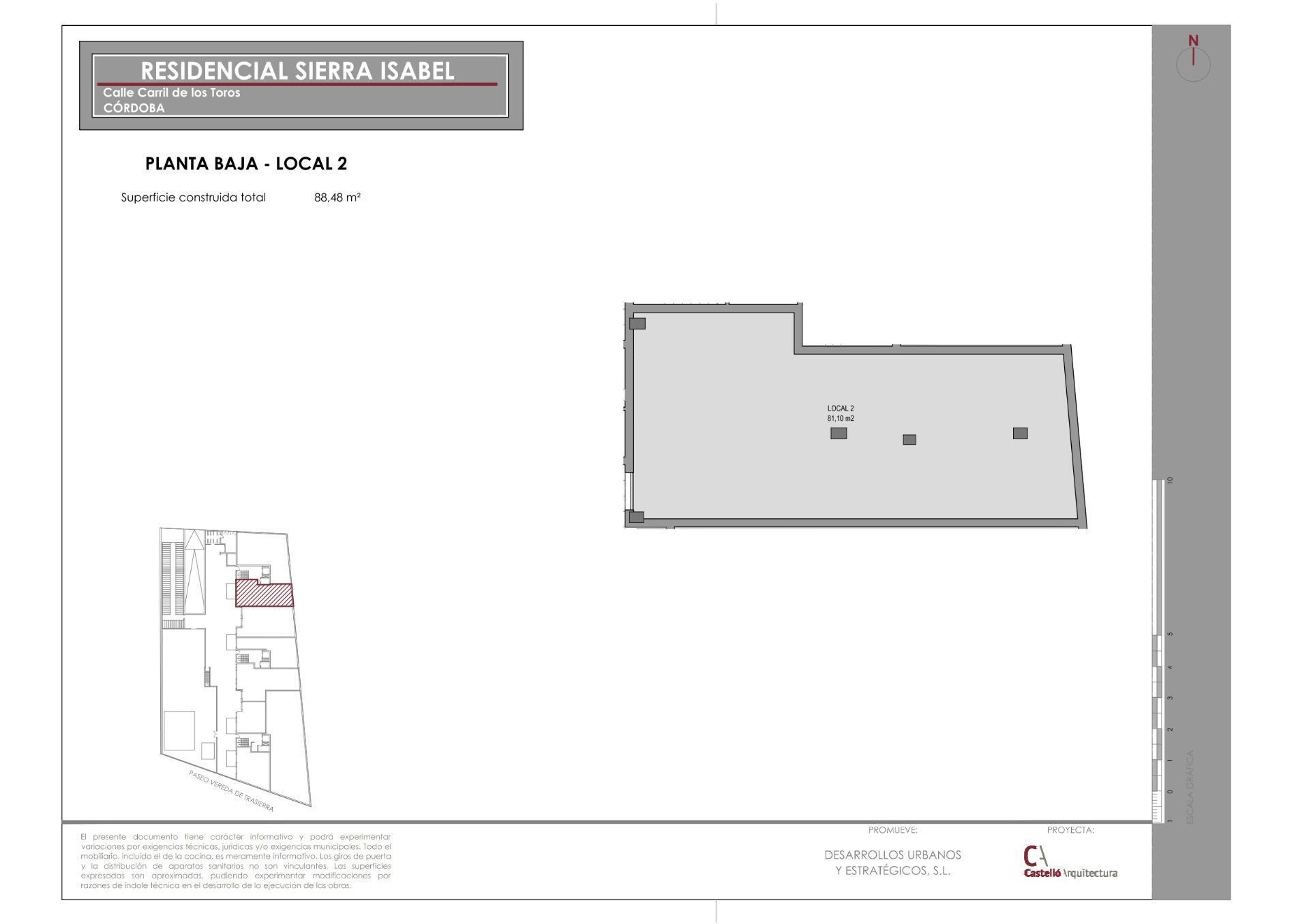 Retail in Córdoba to rent Floor Plan- Image 1 of 4